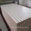 Melamine Grooved MDF for Display Furniture